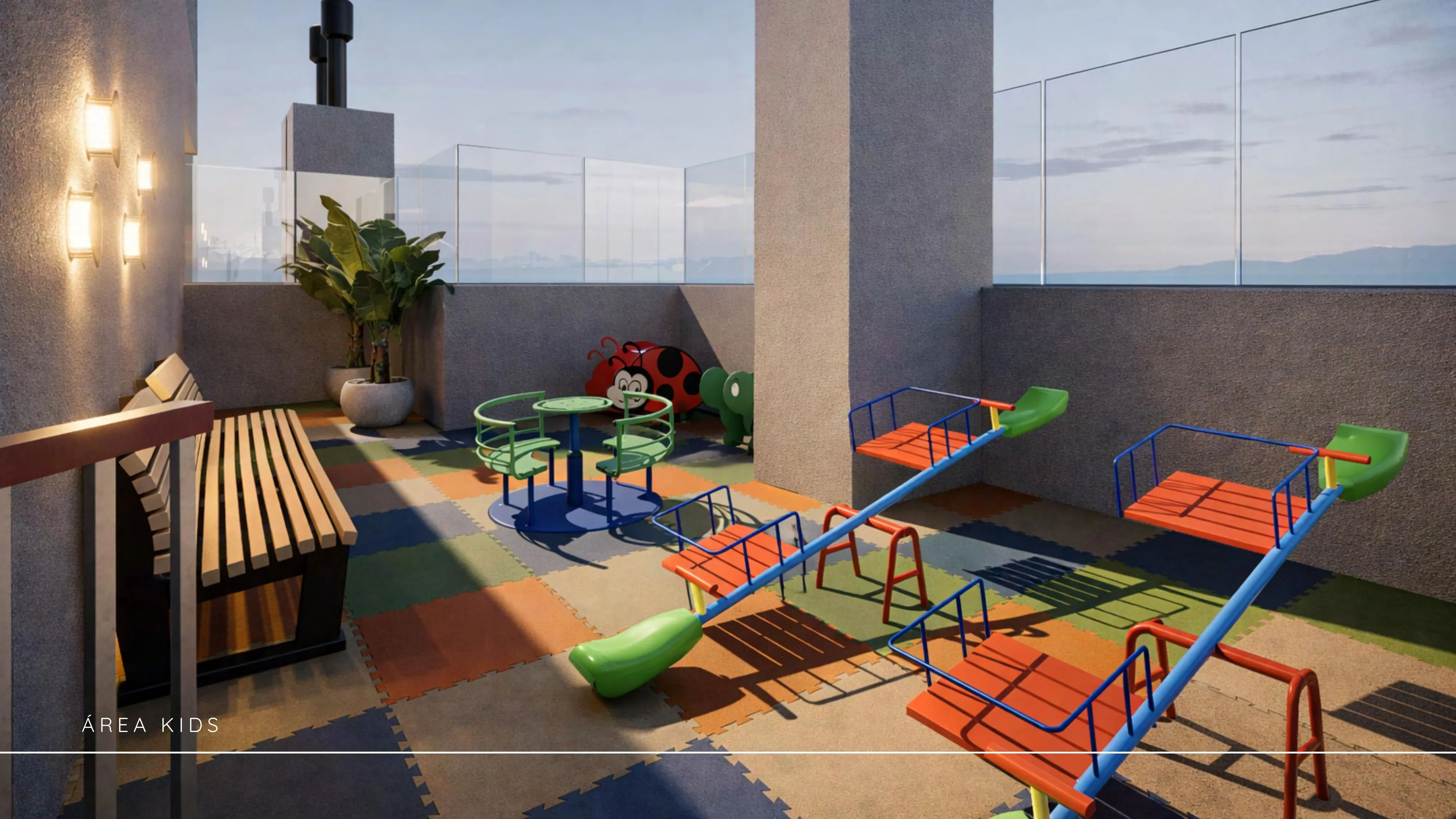 Kids area at Ondara Residence