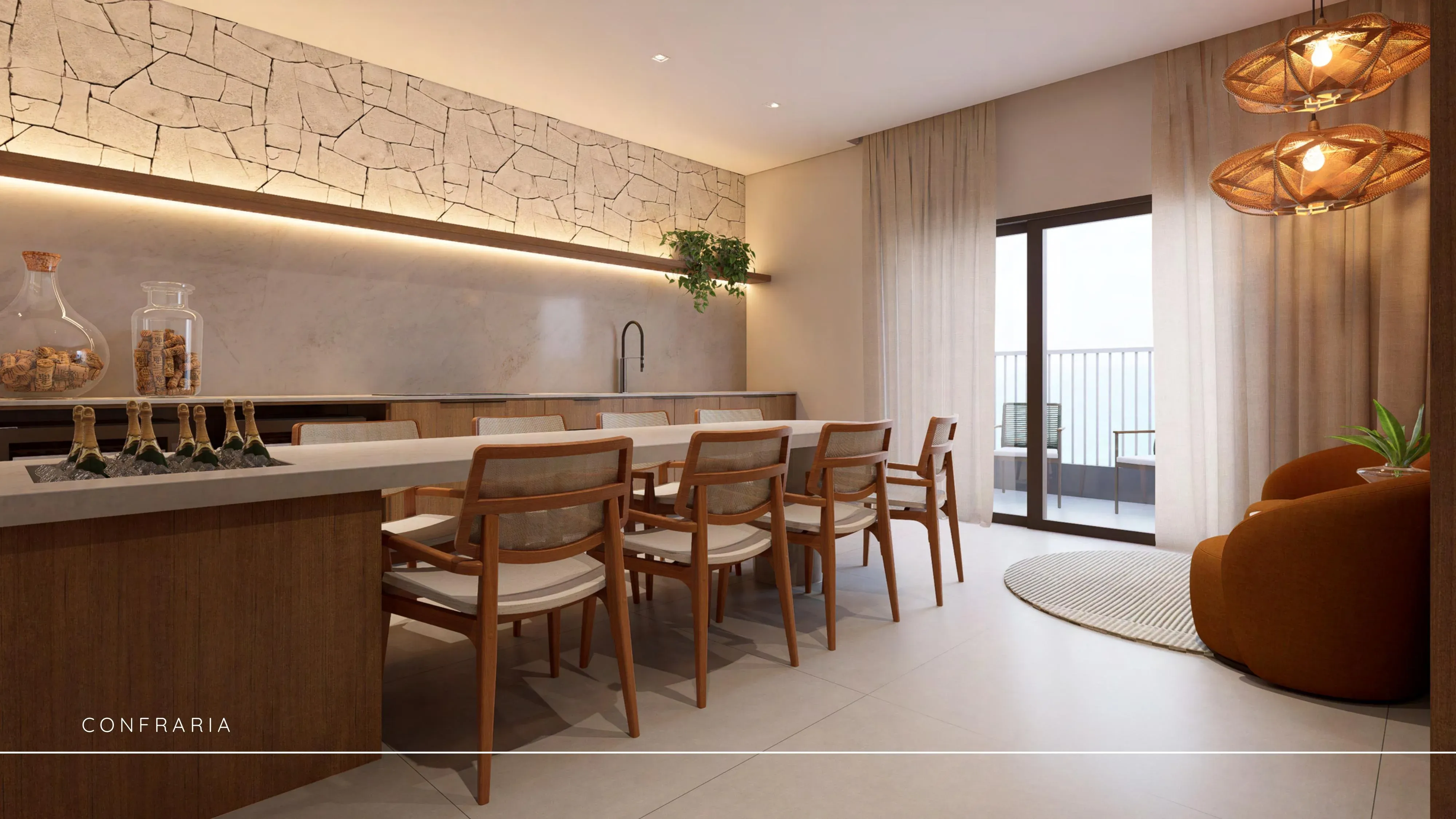 Gourmet room at Ondara Residence