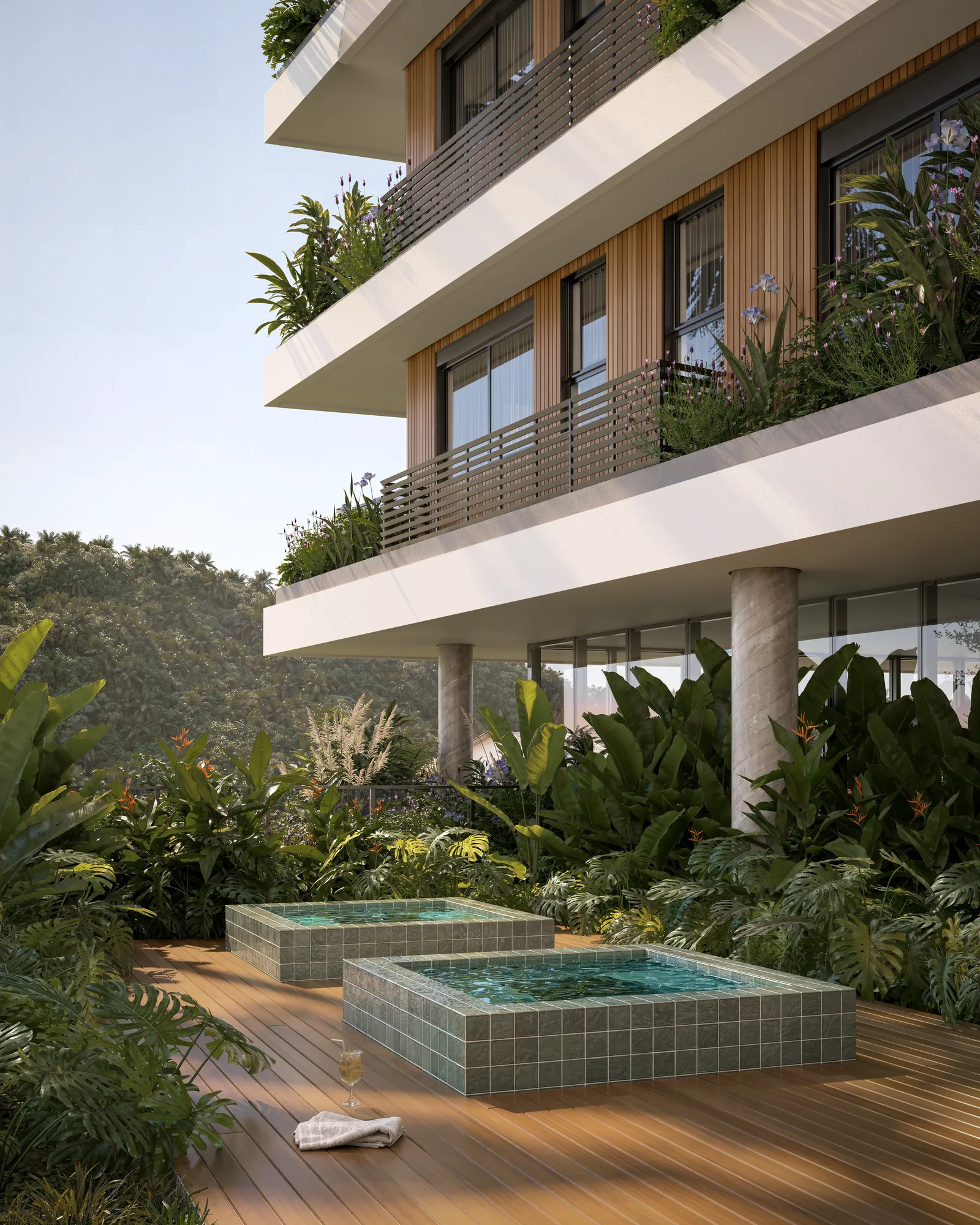 Deck tropical