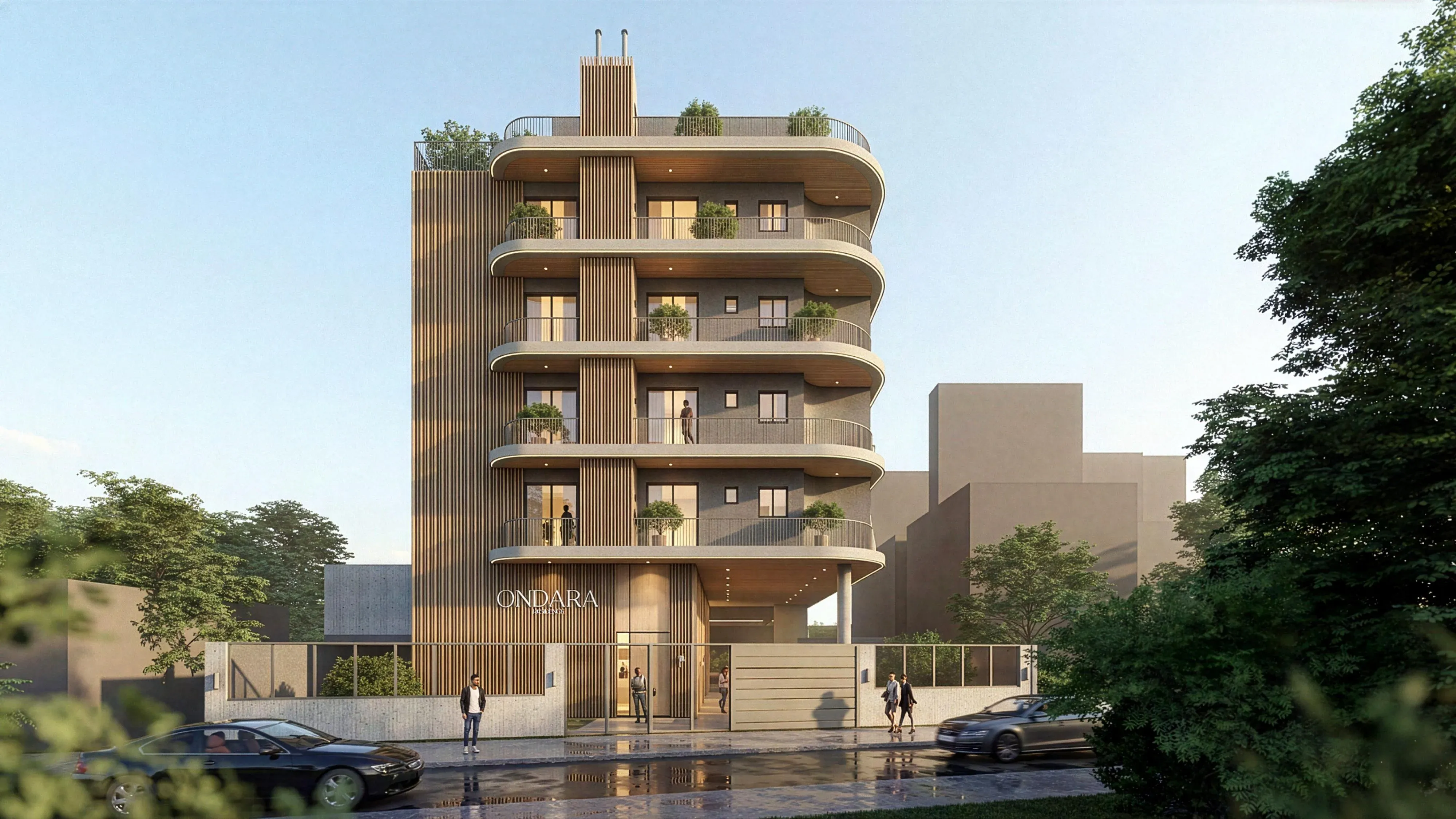 Ondara Residence — front facade