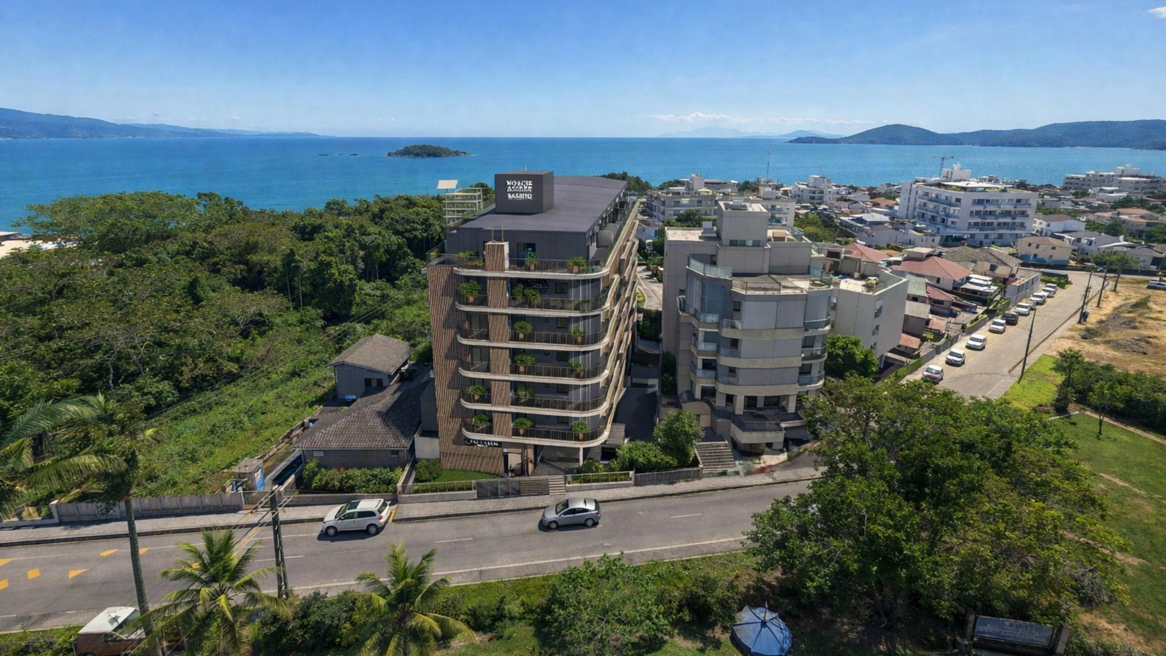Ondara Residence — facade with ocean perspective