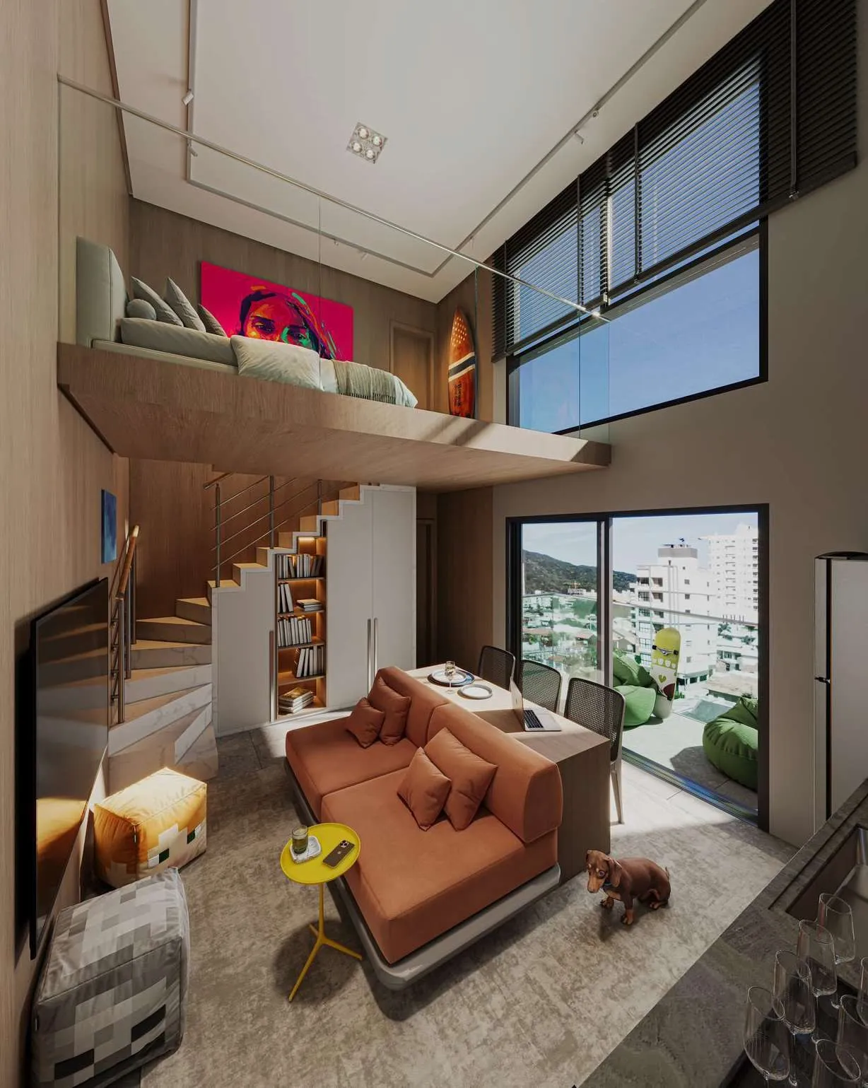Imagen ilustrativa de loft dúplex de IMOB TRINDADE ON