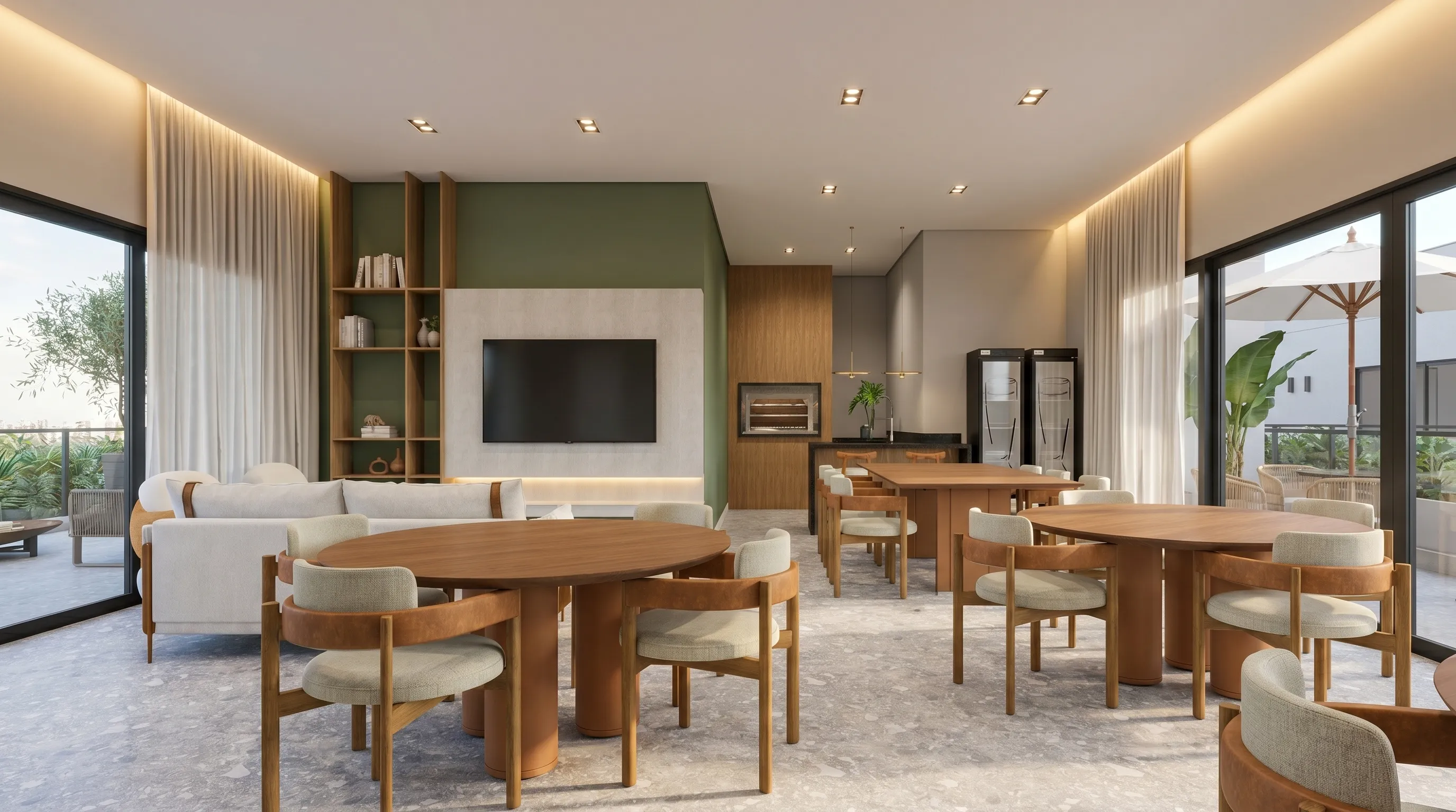 Salón de fiestas de Ícone Residence