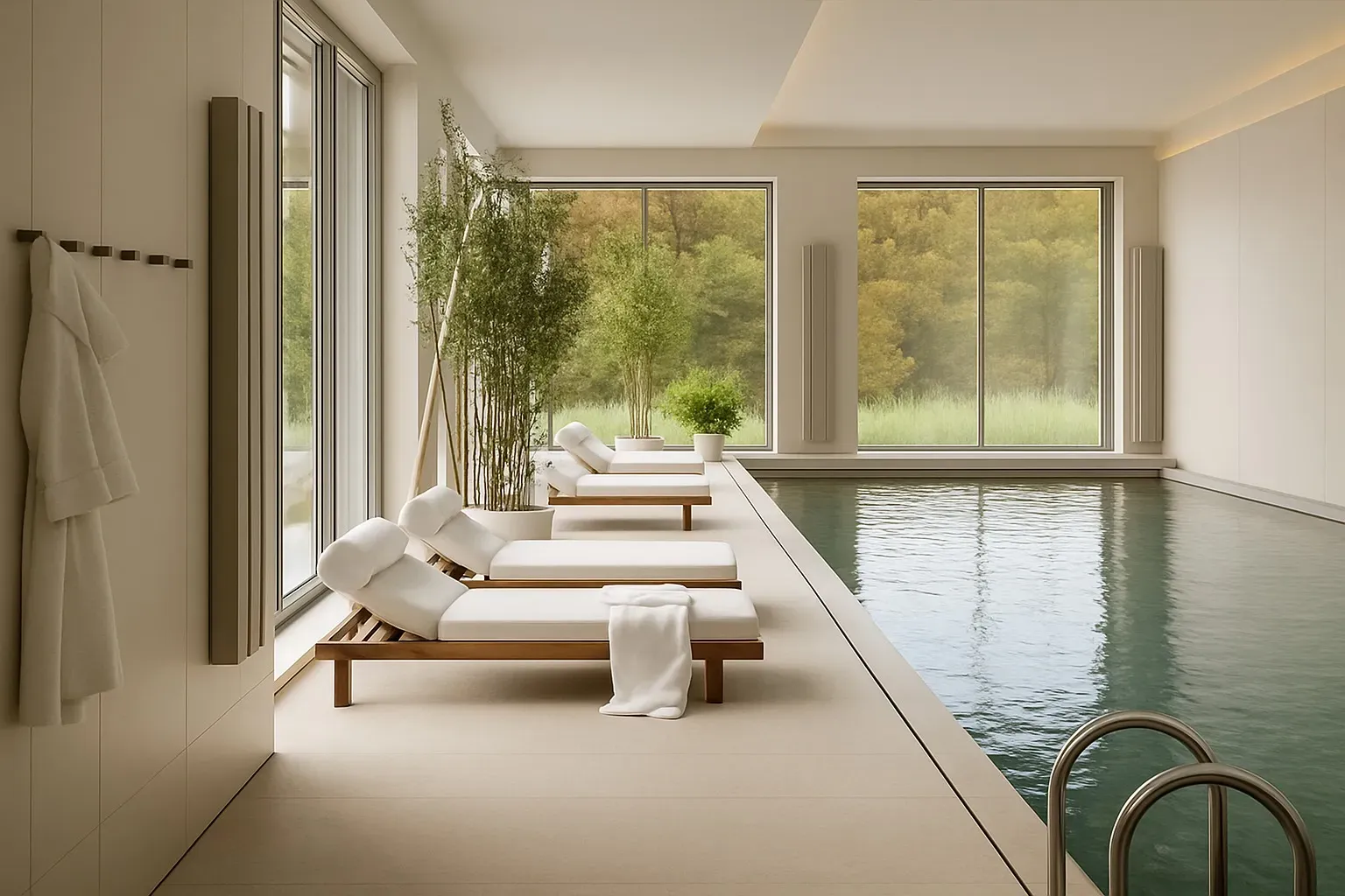 Spa y sala de terapias 47m²